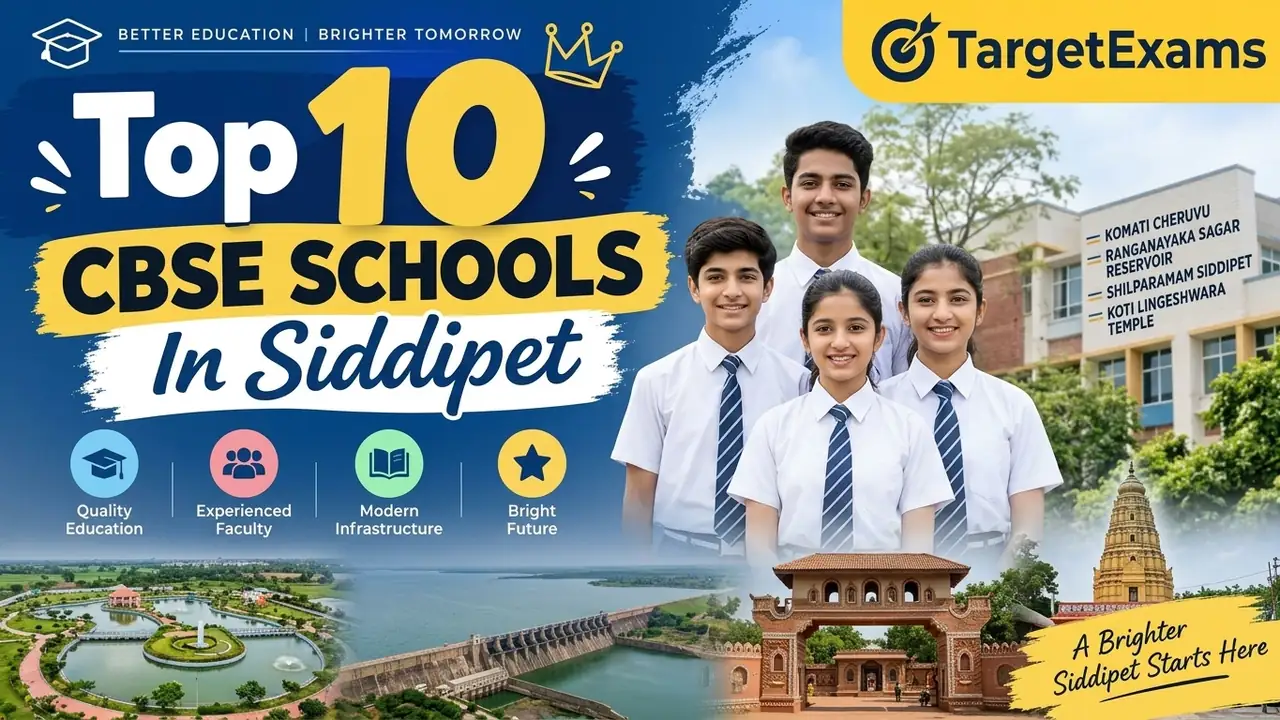 Top 10 CBSE Schools in Siddipet: Ranking, Fees, Facilities & Admission Guide
