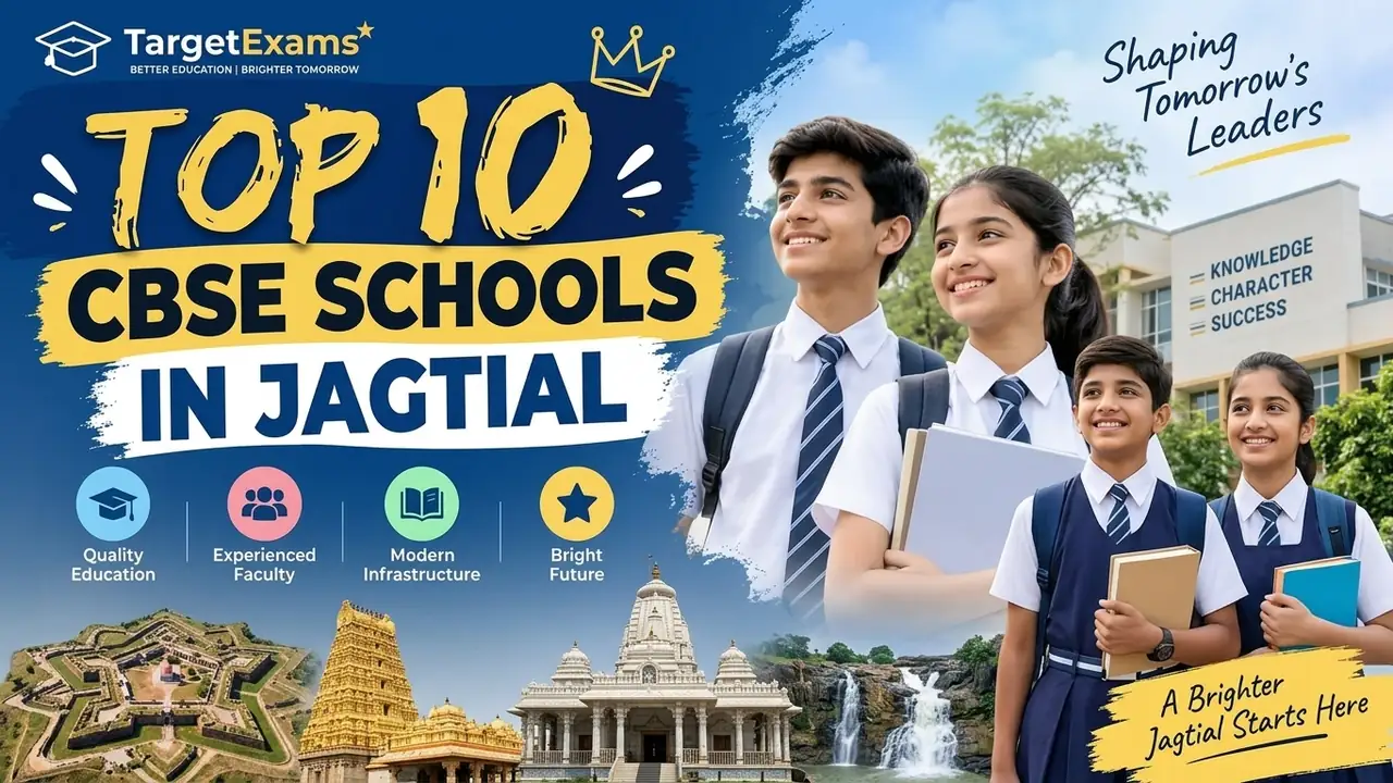 Top 10 CBSE Schools in Jagtial: Ranking, Fees, Facilities & Admission Guide