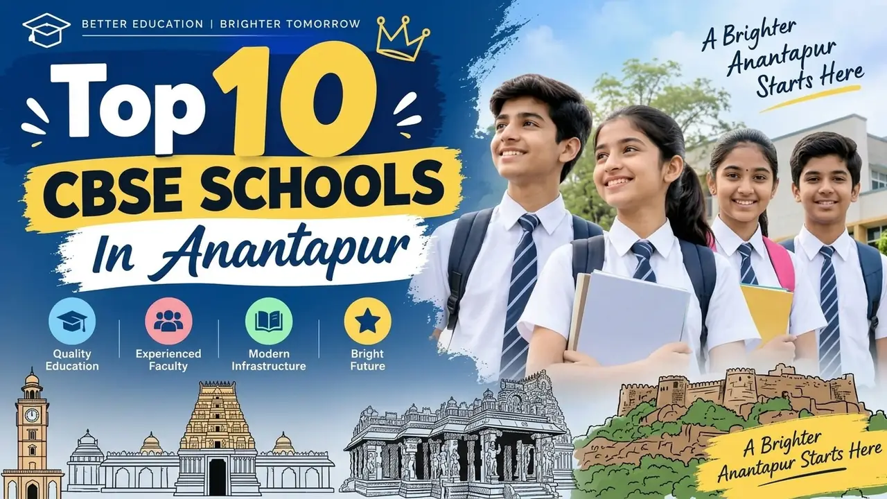 Top 10 CBSE Schools in Anantapur: Ranking, Fees, Facilities & Admission Guide