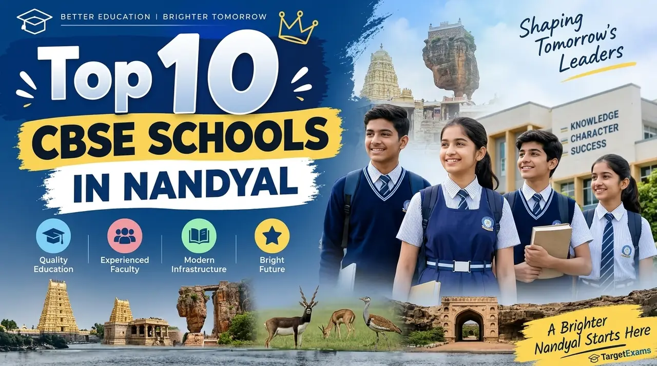 Top 10 CBSE Schools in Nandyal: Ranking, Fees, Facilities & Admission Guide