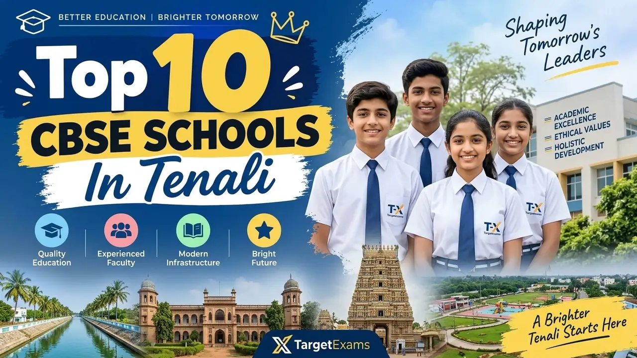 Top 10 CBSE Schools in Tenali: Ranking, Fees, Facilities & Admission Guide
