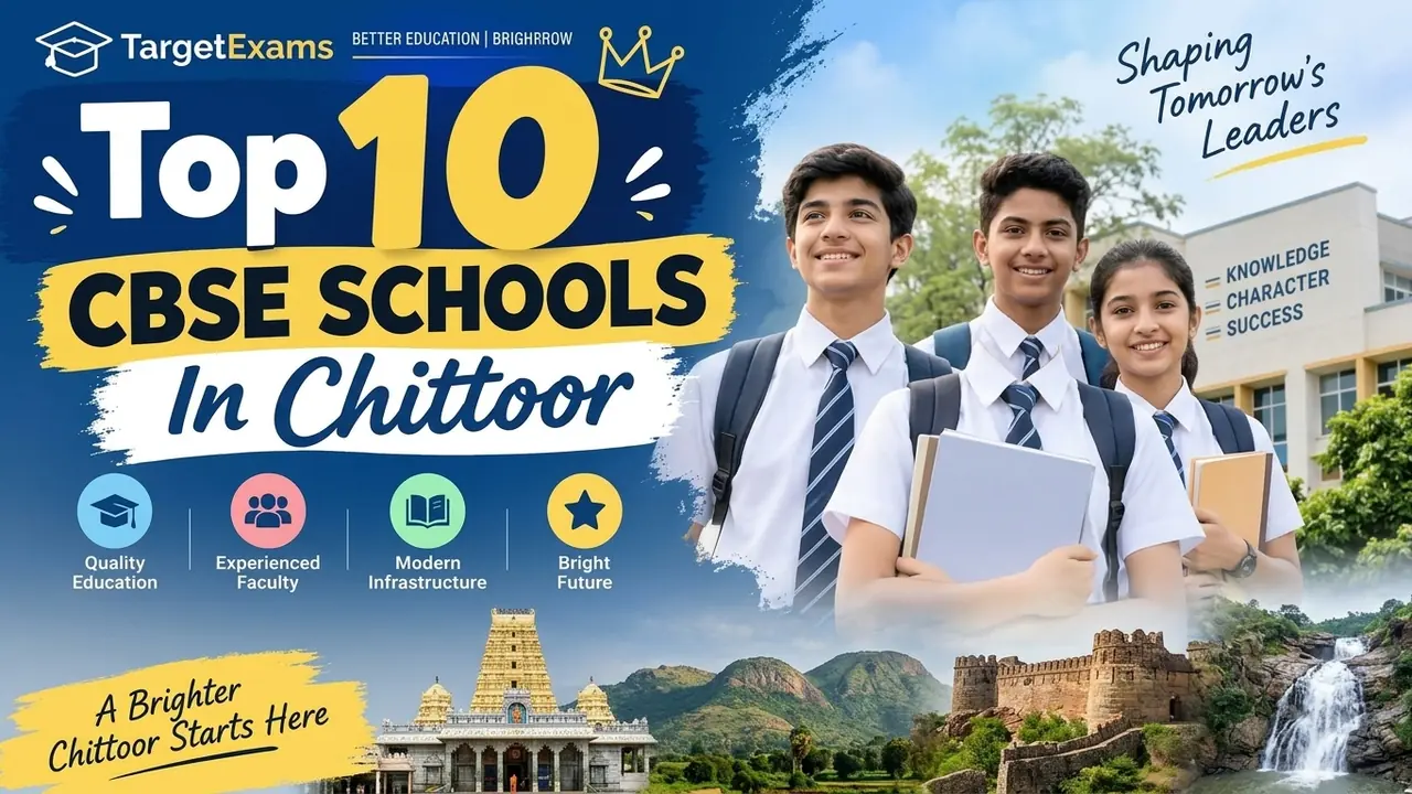 Top 10 CBSE Schools in Chittoor: Ranking, Fees, Facilities & Admission Guide
