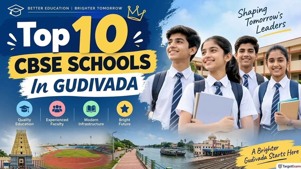 Top 10 CBSE Schools in Gudivada: Ranking, Fees, Facilities & Admission Guide