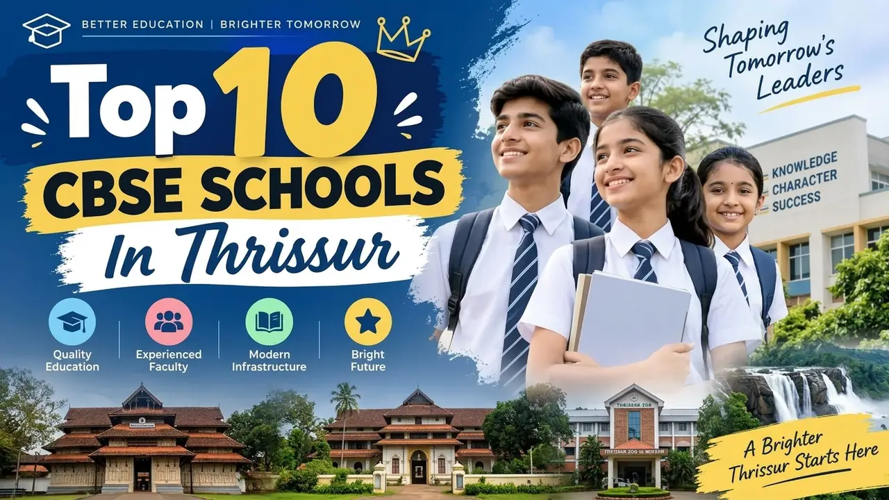 Top 10 CBSE Schools in Thrissur: Ranking, Fees, Facilities & Admission Guide