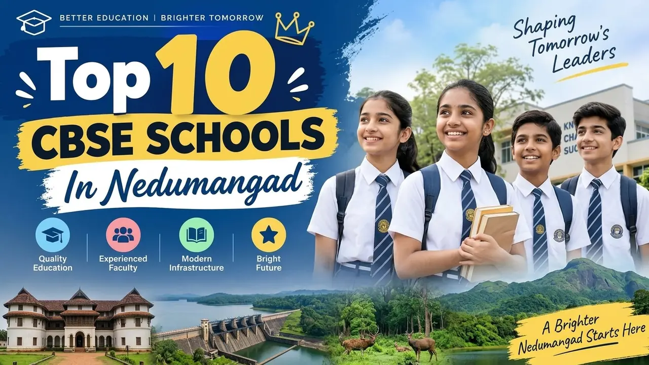 Top 10 CBSE Schools in Nedumangad: Ranking, Fees, Facilities & Admission Guide