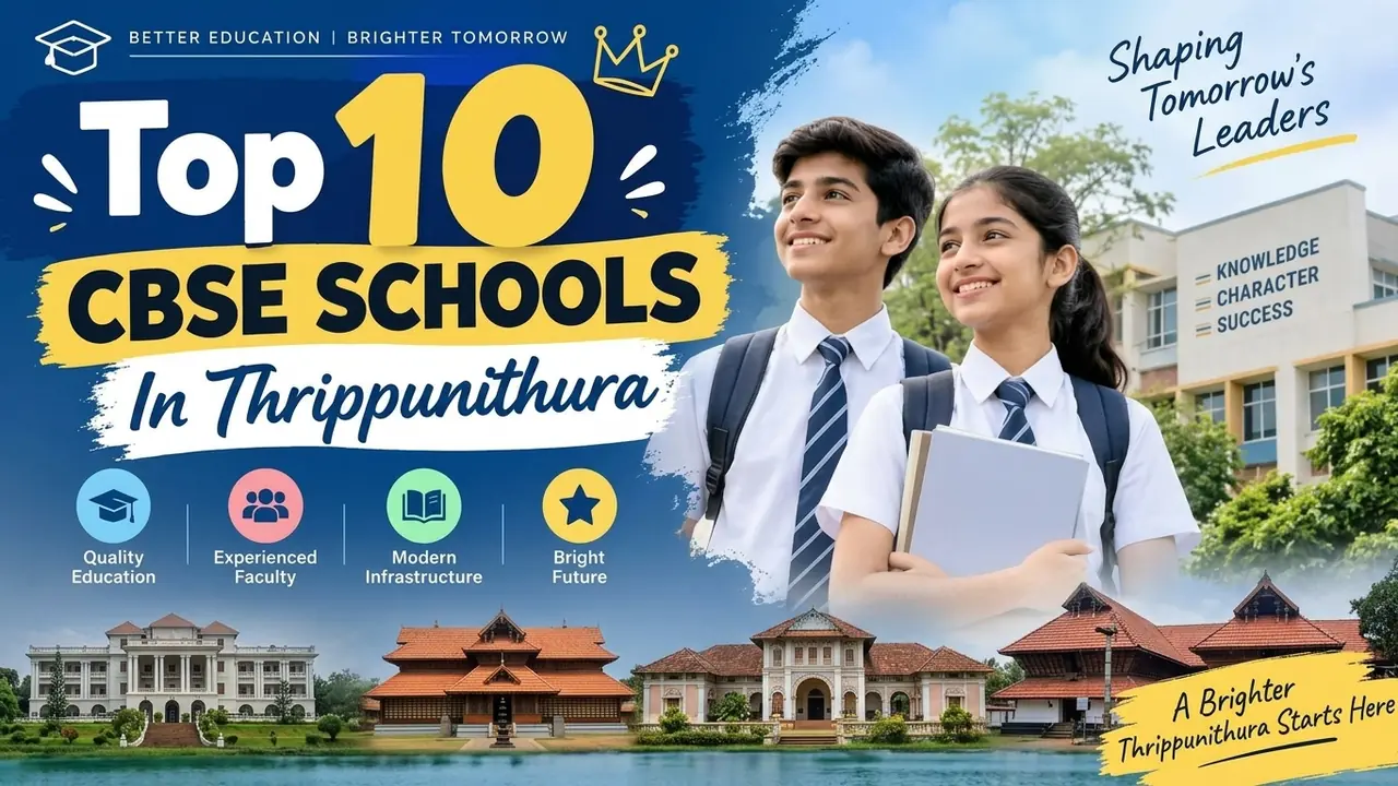 Top 10 CBSE Schools in Thrippunithura: Ranking, Fees, Facilities & Admission Guide