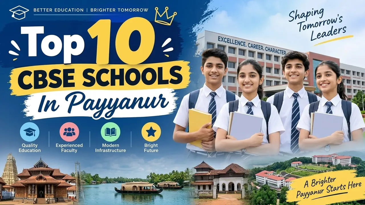 Top 10 CBSE Schools in Payyanur: Ranking, Fees, Facilities & Admission Guide