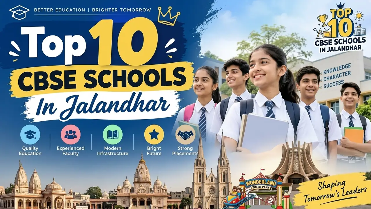 Top 10 CBSE Schools in Jalandhar: Ranking, Fees, Facilities & Admission Guide