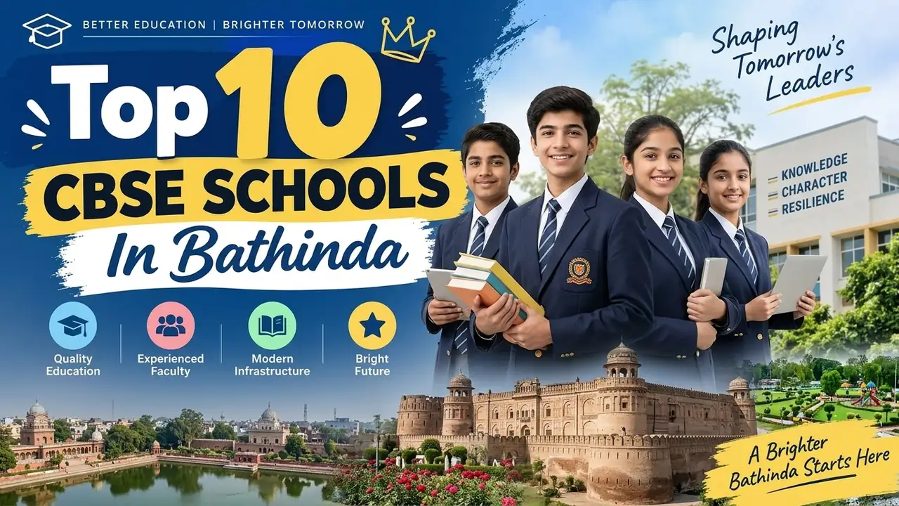 Top 10 CBSE Schools in Bathinda: Ranking, Fees, Facilities & Admission Guide