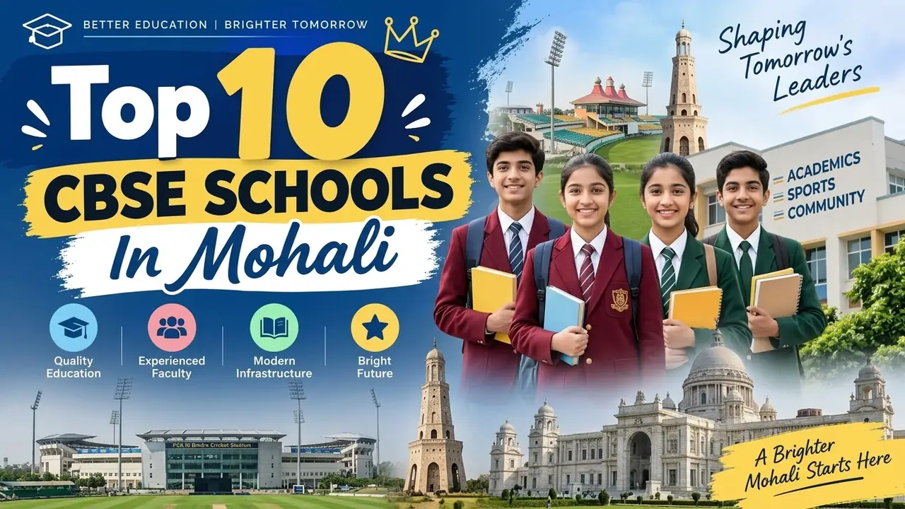 Top 10 CBSE Schools in Mohali: Ranking, Fees, Facilities & Admission Guide