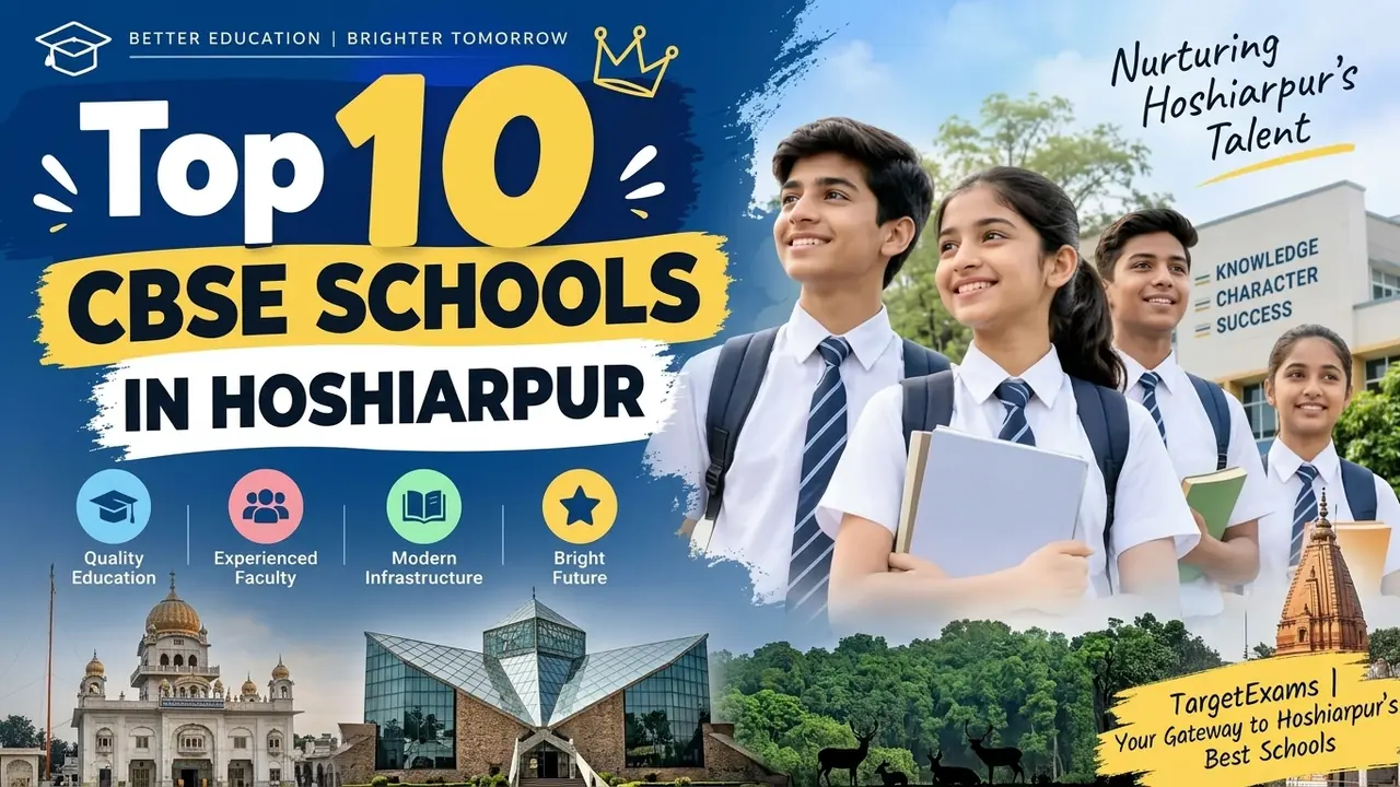 Top 10 CBSE Schools in Hoshiarpur: Ranking, Fees, Facilities & Admission Guide
