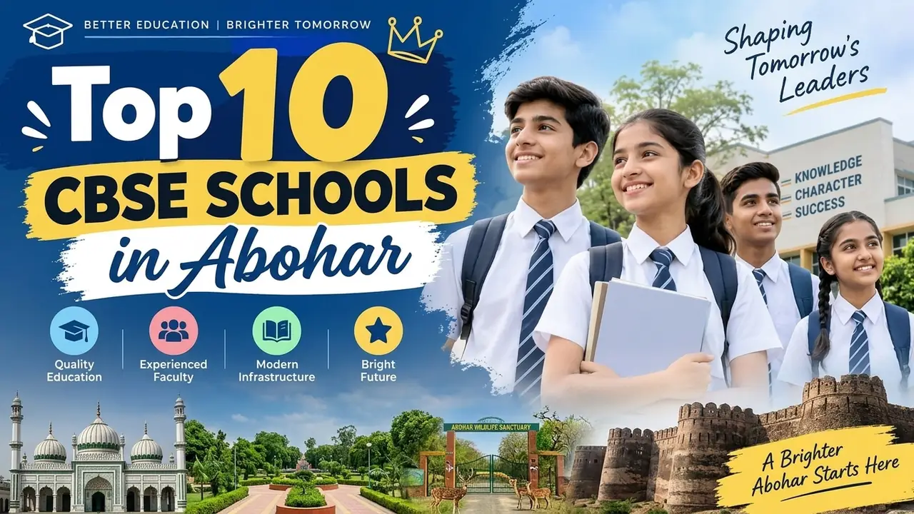 Top 10 CBSE Schools in Abohar: Ranking, Fees, Facilities & Admission Guide