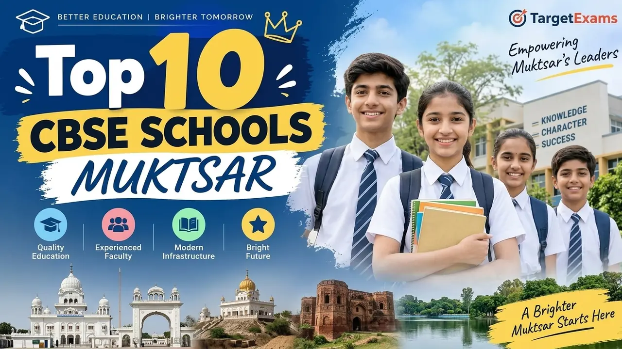 Top 10 CBSE Schools in Muktsar: Ranking, Fees, Facilities & Admission Guide