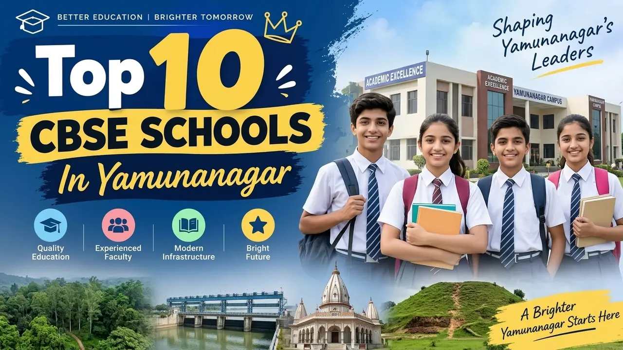 Top 10 CBSE Schools in Yamunanagar: Ranking, Fees, Facilities & Admission Guide