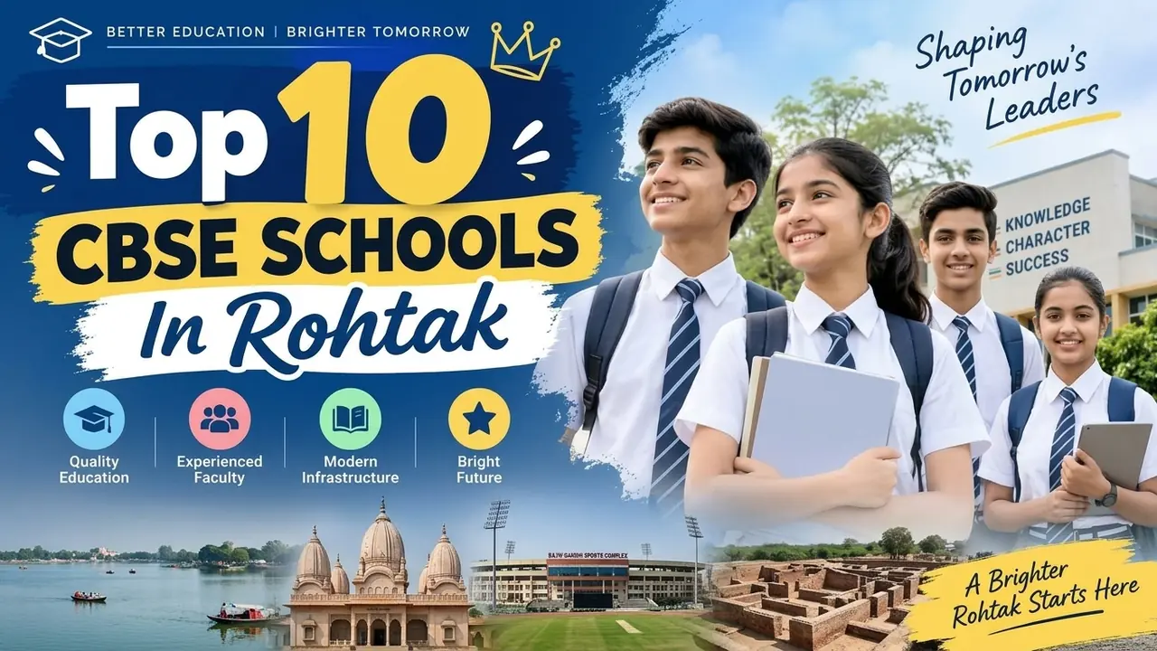 Top 10 CBSE Schools in Rohtak: Ranking, Fees, Facilities & Admission Guide