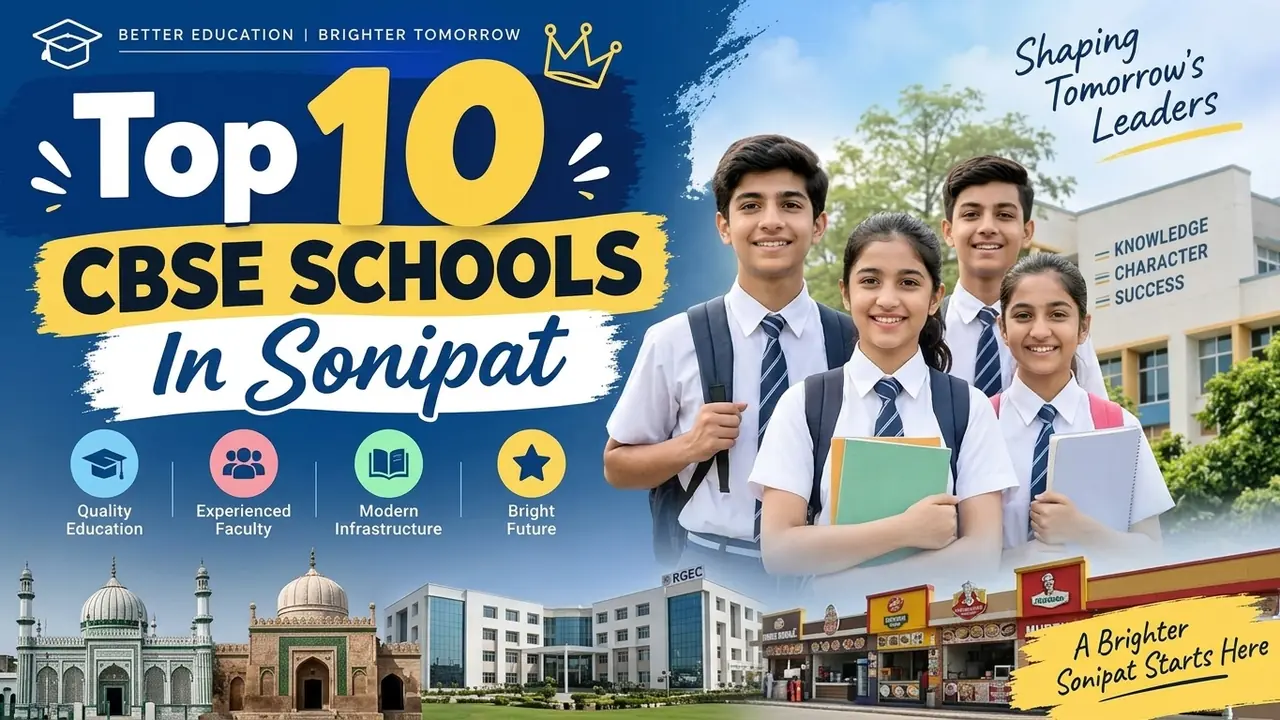 Top 10 CBSE Schools in Sonipat: Ranking, Fees, Facilities & Admission Guide