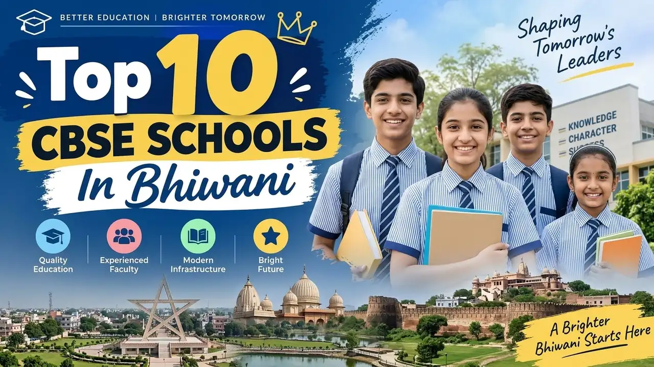Top 10 CBSE Schools in Bhiwani: Ranking, Fees, Facilities & Admission Guide