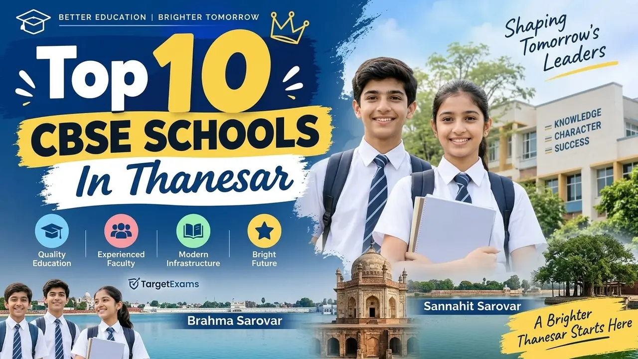 Top 10 CBSE Schools in Thanesar: Ranking, Fees, Facilities & Admission Guide