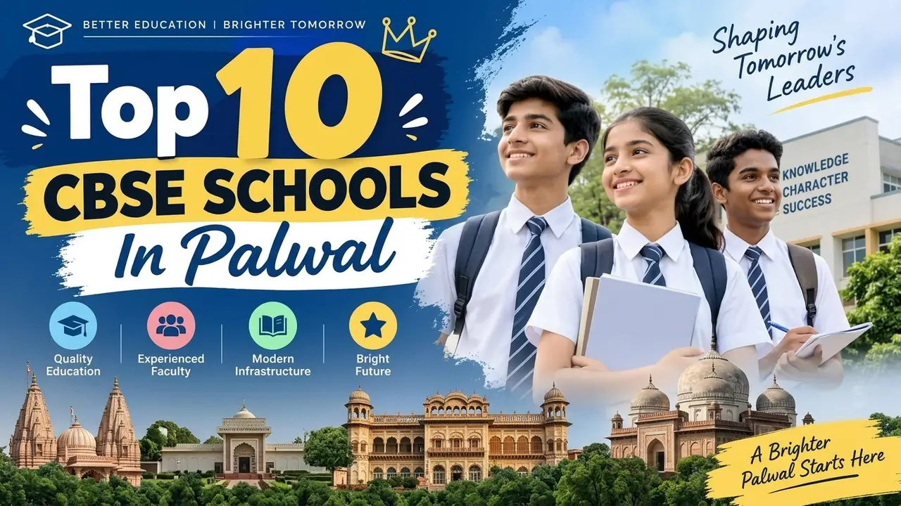 Top 10 CBSE Schools in Palwal: Ranking, Fees, Facilities & Admission Guide