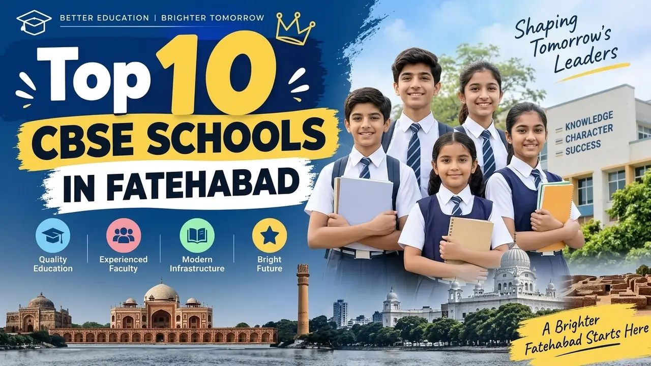 Top 10 CBSE Schools in Fatehabad: Ranking, Fees, Facilities & Admission Guide