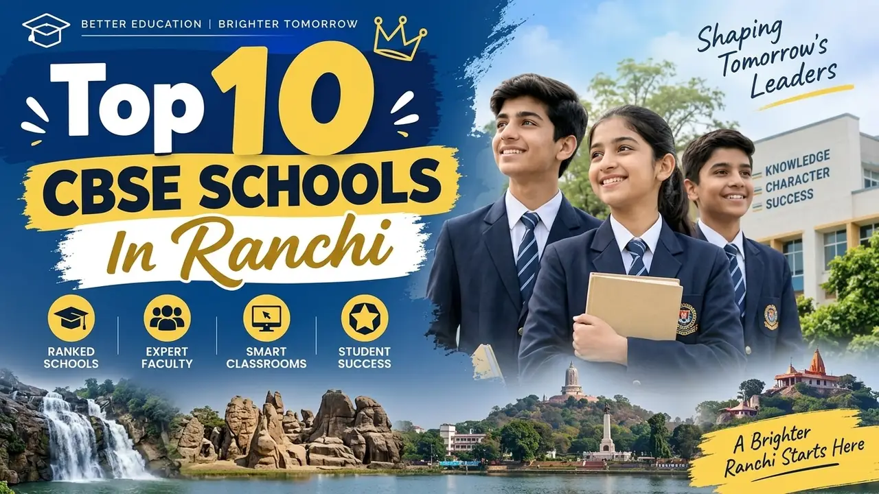 Top 10 CBSE Schools in Ranchi: Ranking, Fees, Facilities & Admission Guide