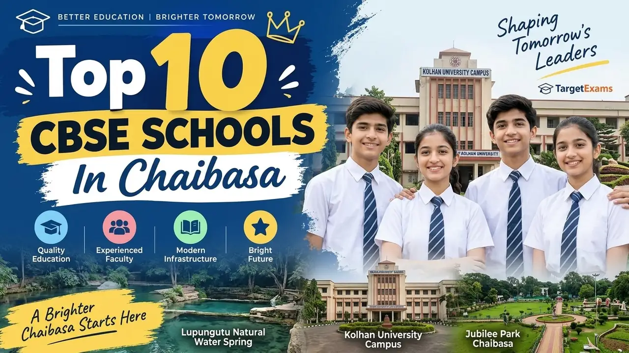 Top 10 CBSE Schools in Chaibasa: Ranking, Fees, Facilities & Admission Guide