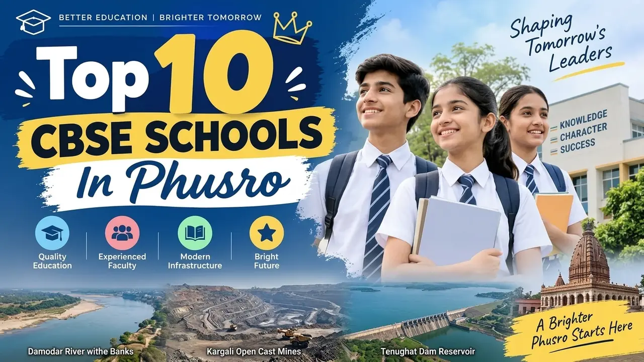 Top 10 CBSE Schools in Phusro: Ranking, Fees, Facilities & Admission Guide