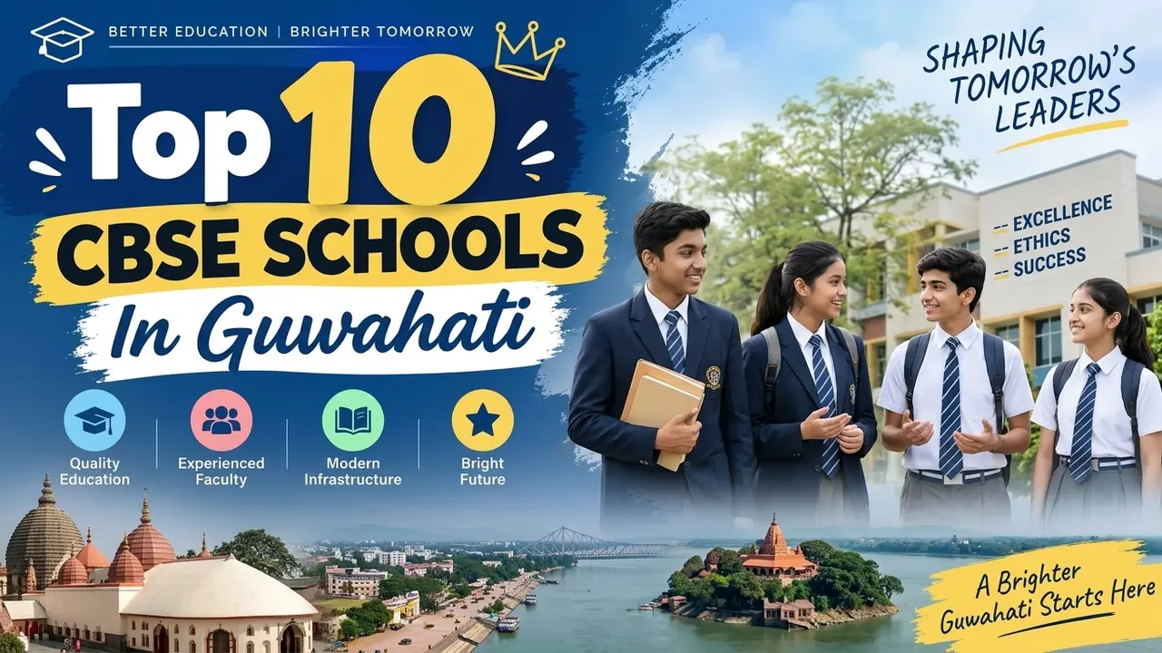 Top 10 CBSE Schools in Guwahati: Ranking, Fees, Facilities & Admission Guide