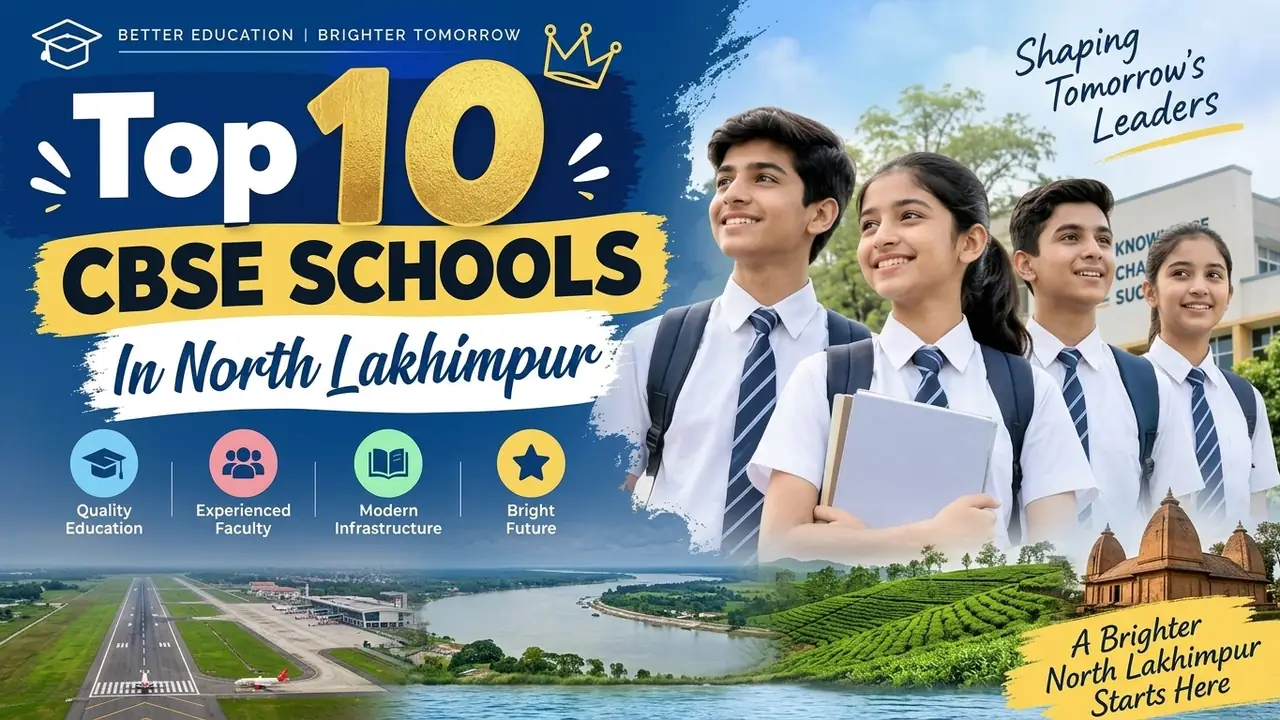Top 10 CBSE Schools in North Lakhimpur: Ranking, Fees, Facilities & Admission Guide