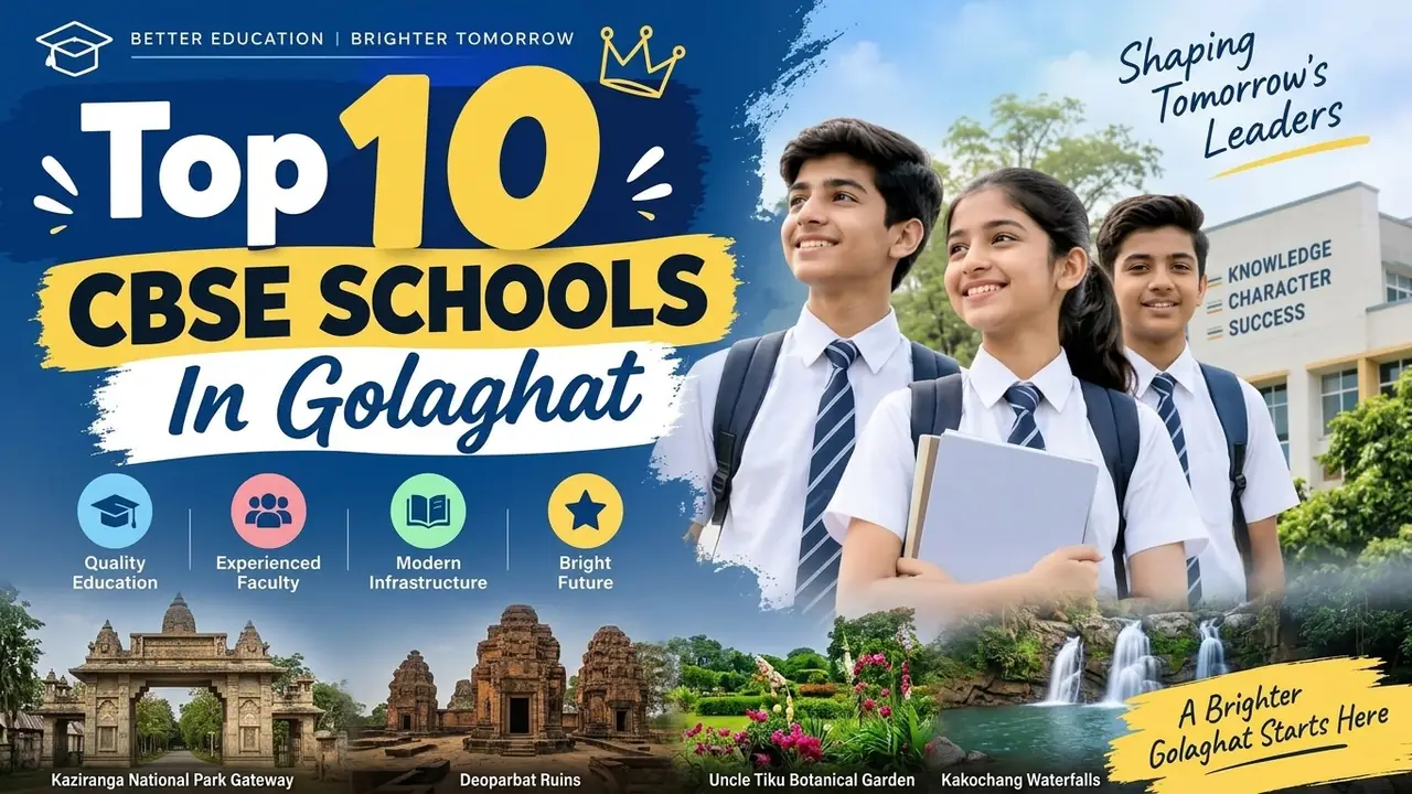 Top 10 CBSE Schools in Golaghat: Ranking, Fees, Facilities & Admission Guide