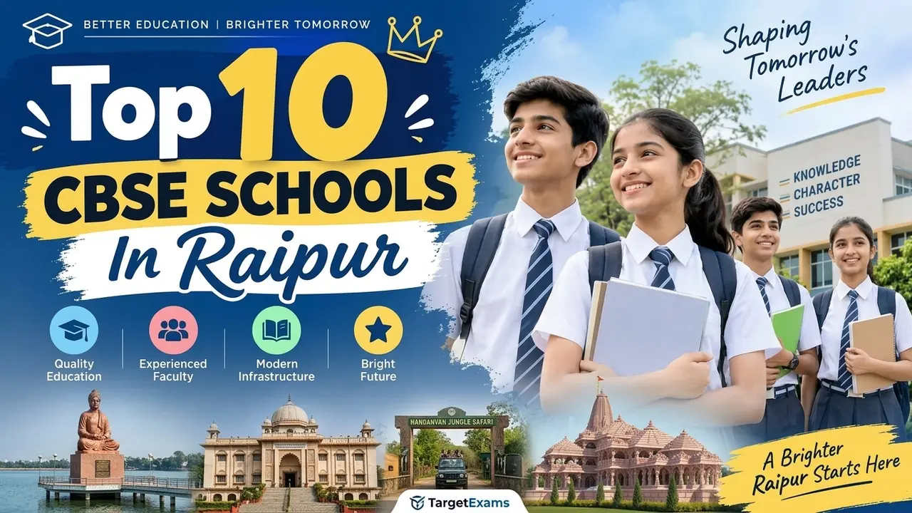 Top 10 CBSE Schools in Raipur: Ranking, Fees, Facilities & Admission Guide
