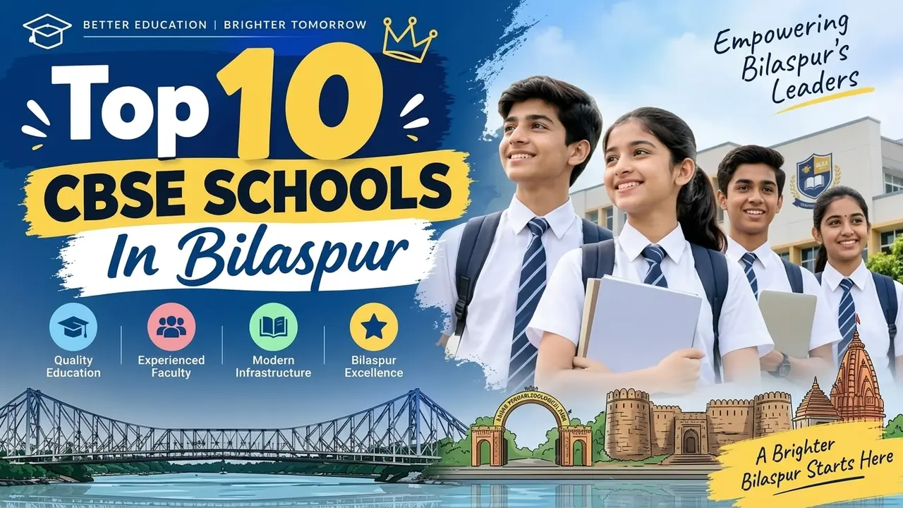 Top 10 CBSE Schools in Bilaspur: Ranking, Fees, Facilities & Admission Guide