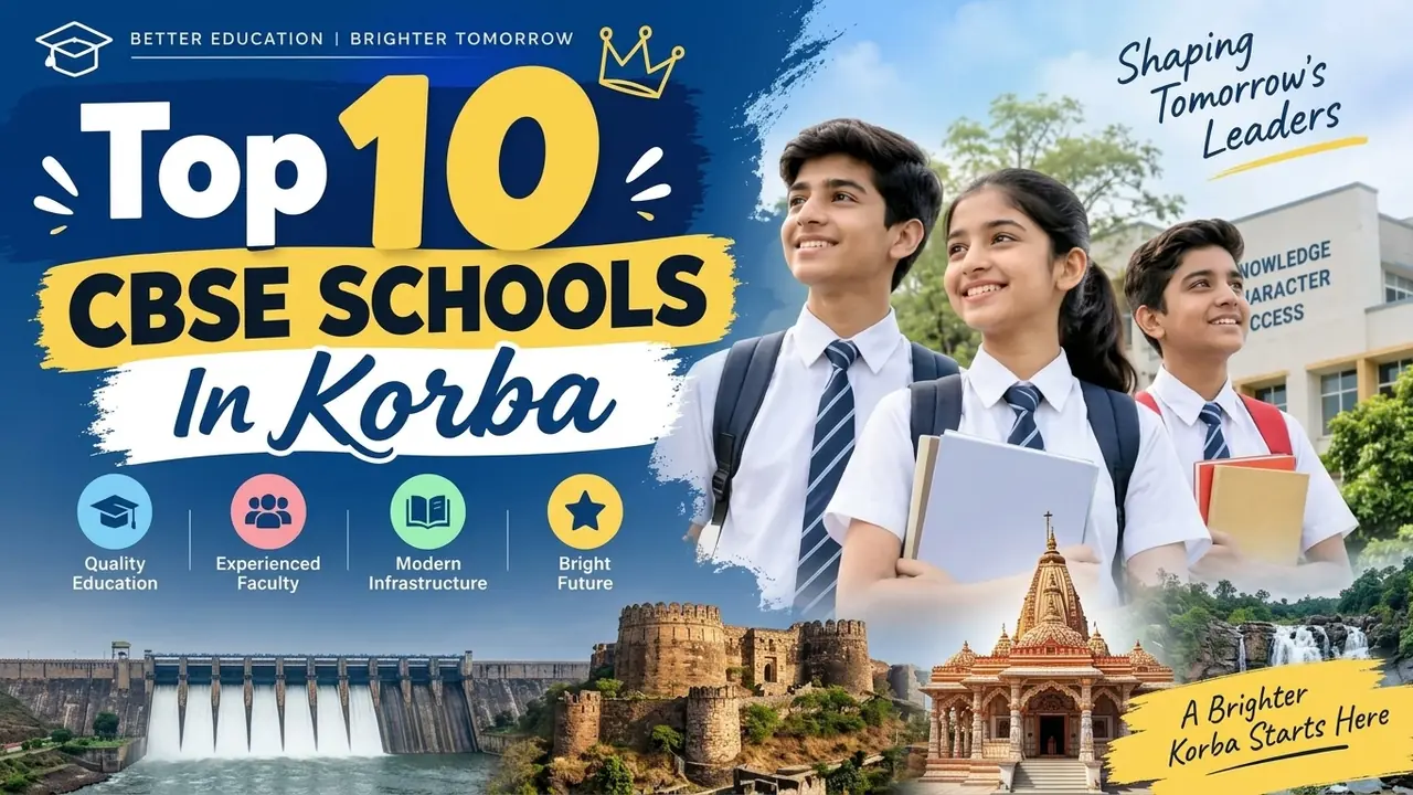 Top 10 CBSE Schools in Korba: Ranking, Fees, Facilities & Admission Guide