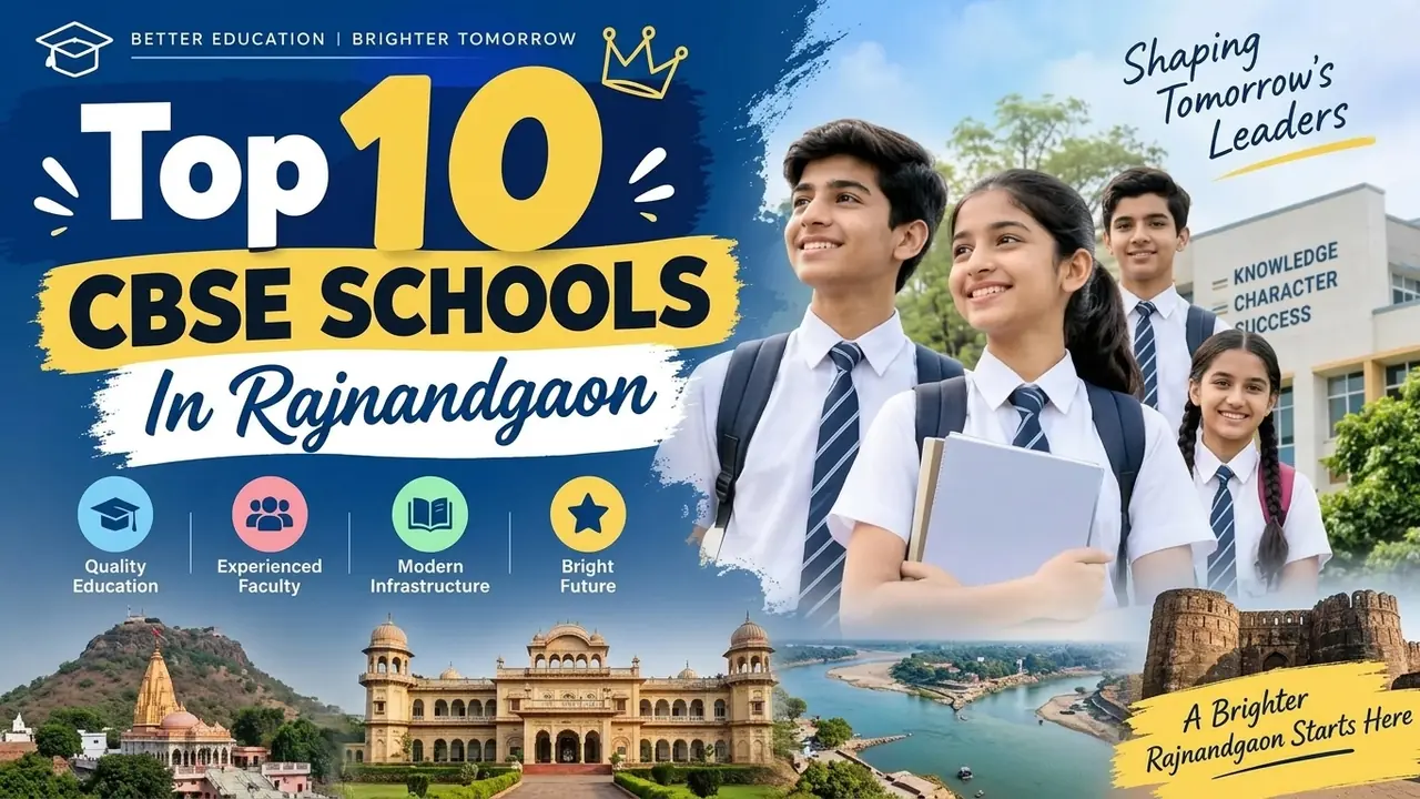 Top 10 CBSE Schools in Rajnandgaon: Ranking, Fees, Facilities & Admission Guide