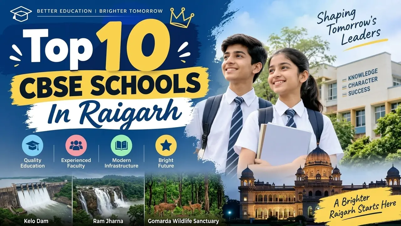 Top 10 CBSE Schools in Raigarh: Ranking, Fees, Facilities & Admission Guide