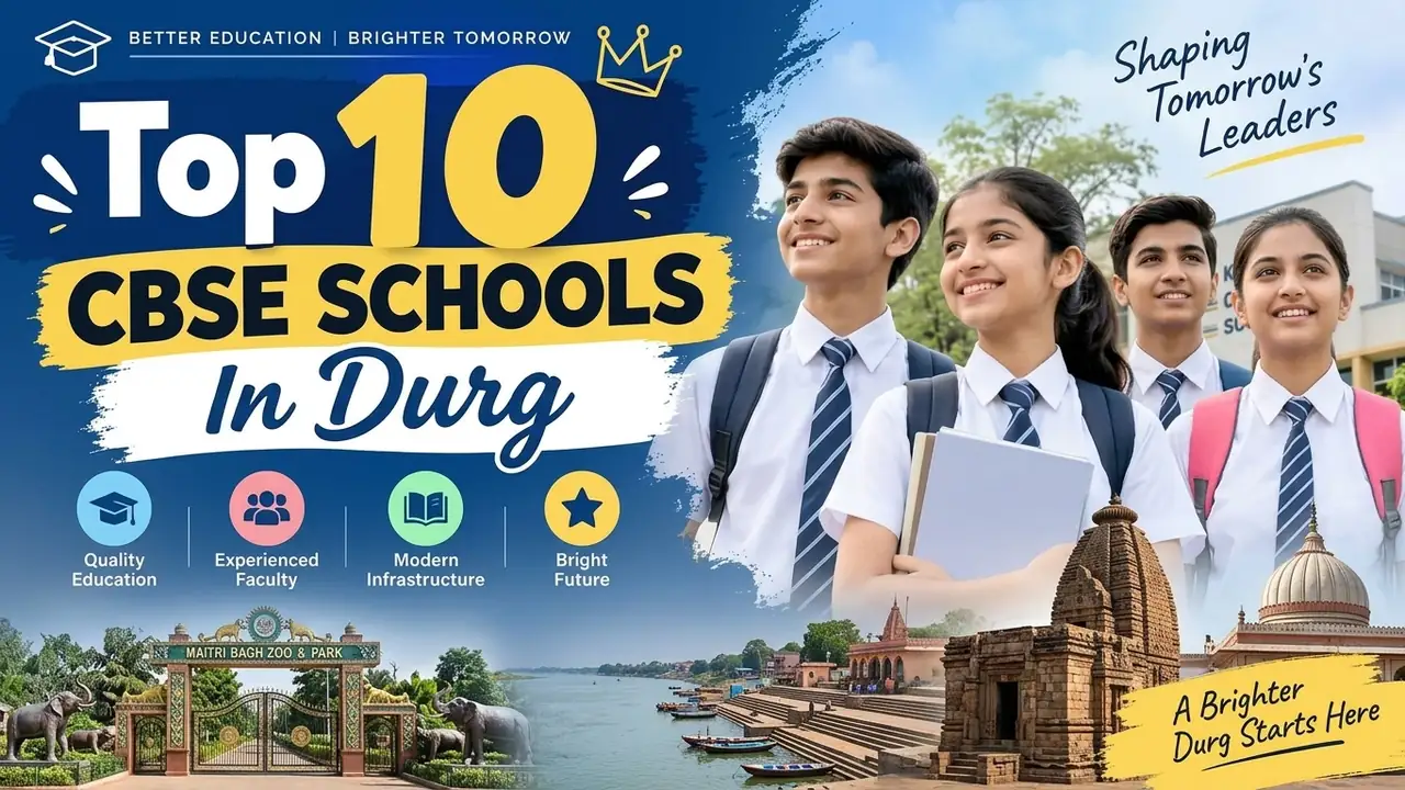 Top 10 CBSE Schools in Durg: Ranking, Fees, Facilities & Admission Guide