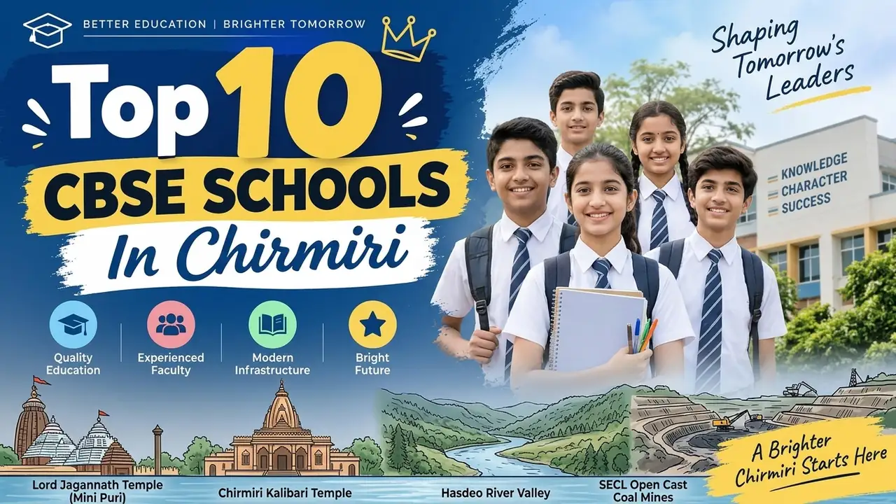 Top 10 CBSE Schools in Chirmiri: Ranking, Fees, Facilities & Admission Guide