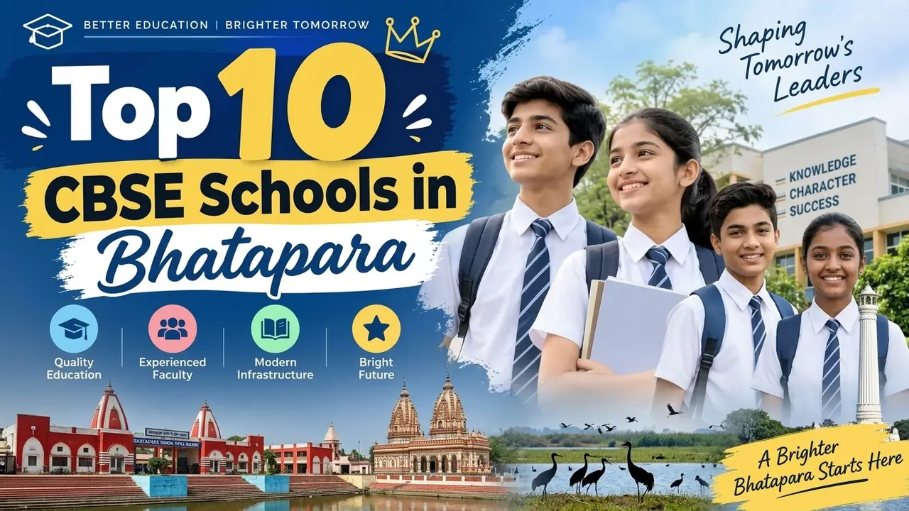 Top 10 CBSE Schools in Bhatapara: Ranking, Fees, Facilities & Admission Guide