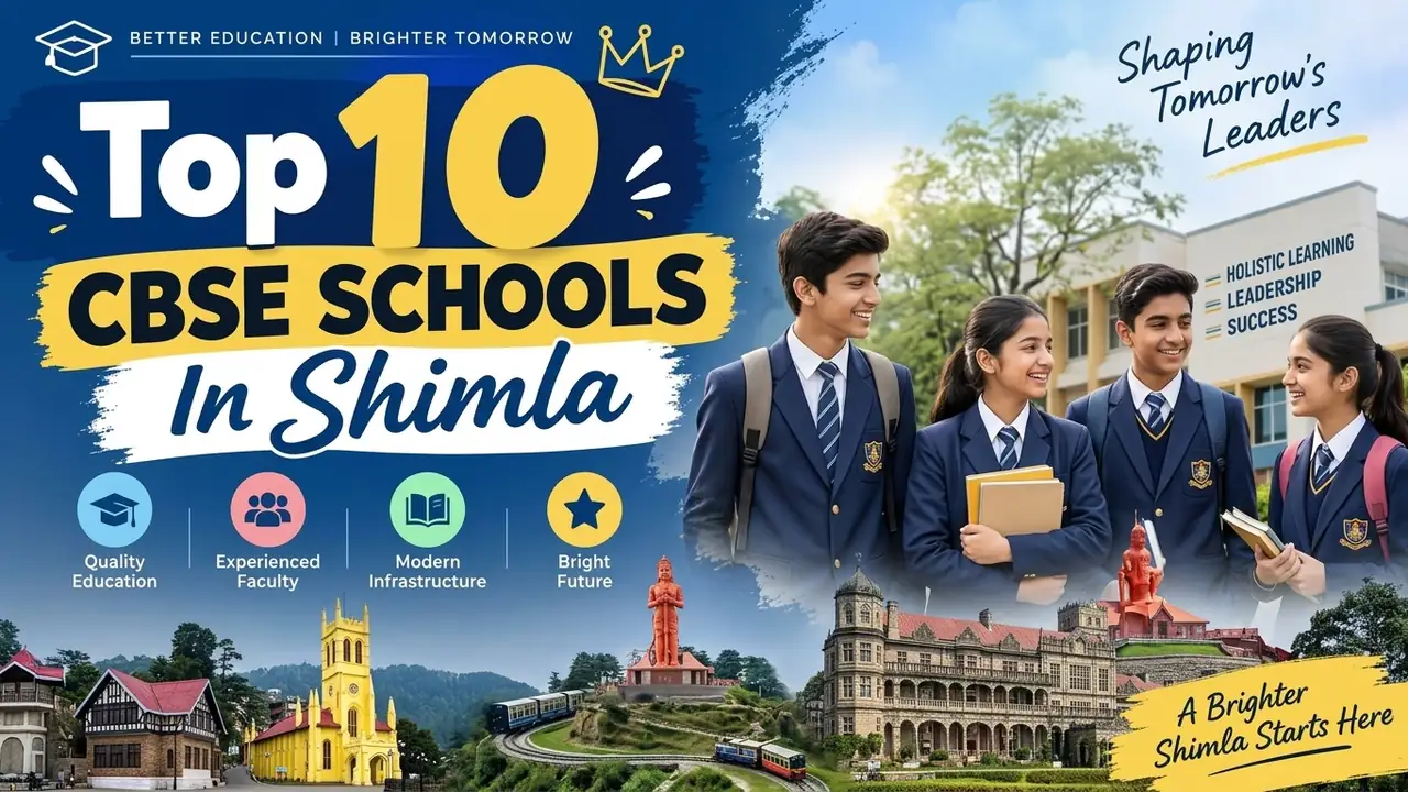Top 10 CBSE Schools in Shimla: Ranking, Fees, Facilities & Admission Guide