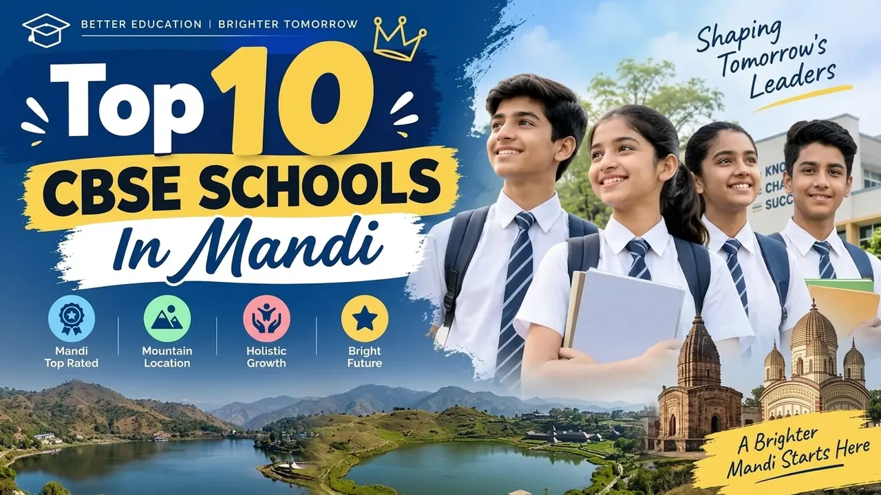 Top 10 CBSE Schools in Mandi: Ranking, Fees, Facilities & Admission Guide