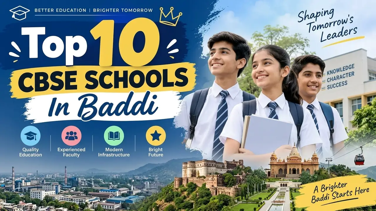 Top 10 CBSE Schools in Baddi: Ranking, Fees, Facilities & Admission Guide