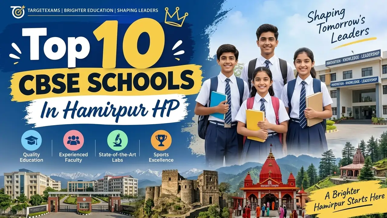 Top 10 CBSE Schools in Hamirpur HP: Ranking, Fees, Facilities & Admission Guide