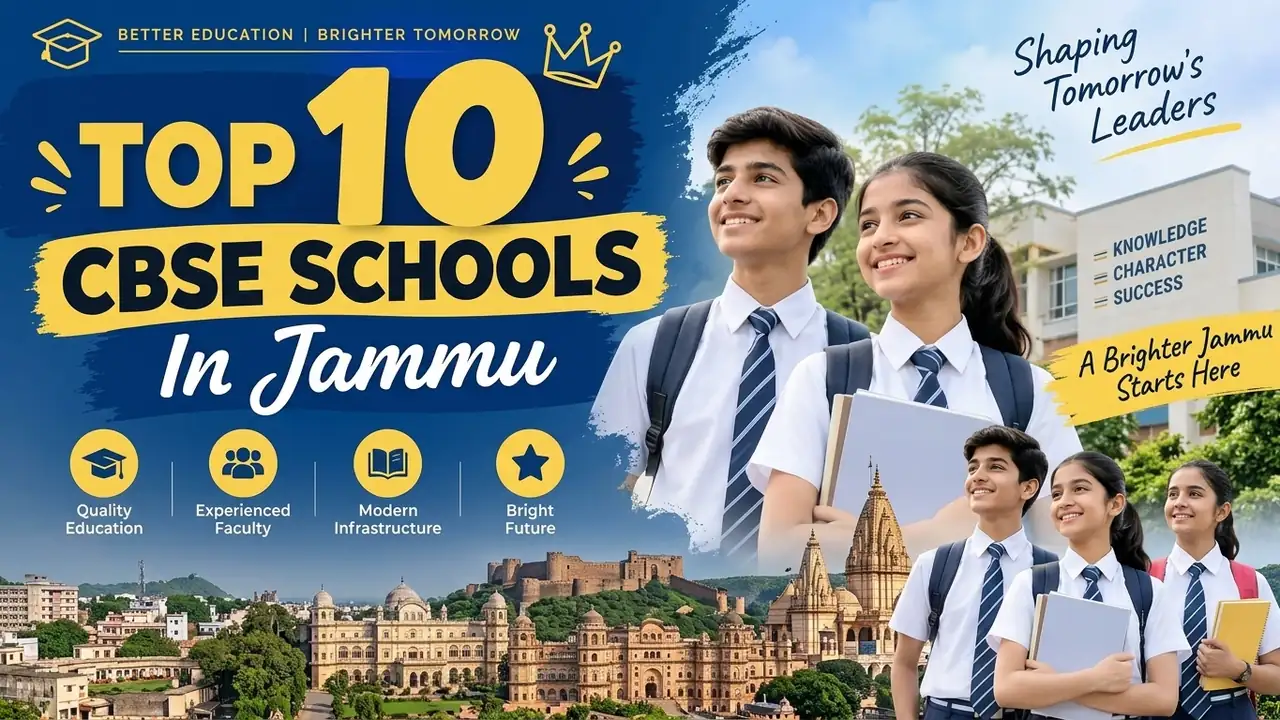 Top 10 CBSE Schools in Jammu: Ranking, Fees, Facilities & Admission Guide