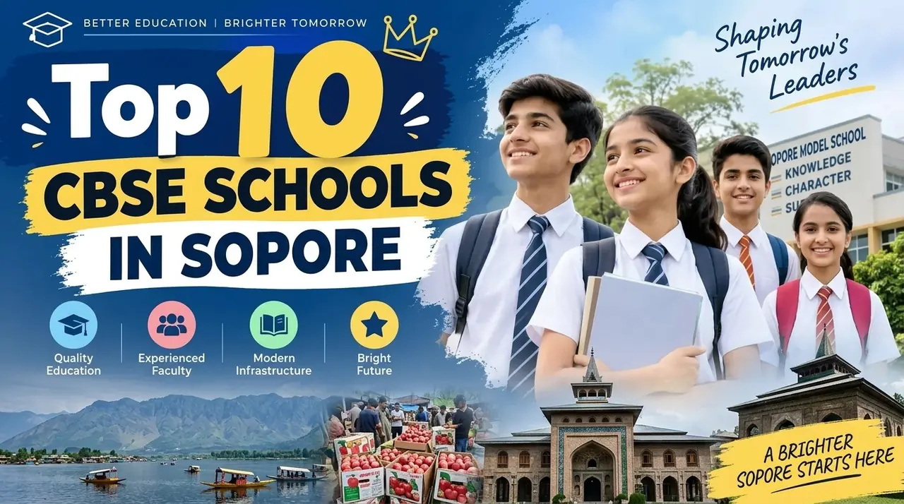 Top 10 CBSE Schools in Sopore: Ranking, Fees, Facilities & Admission Guide