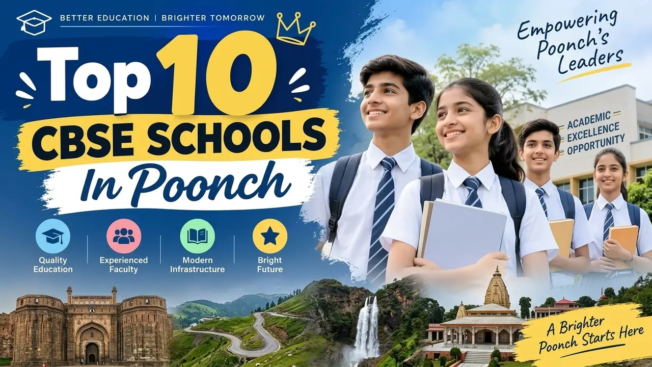 Top 10 CBSE Schools in Poonch: Ranking, Fees, Facilities & Admission Guide