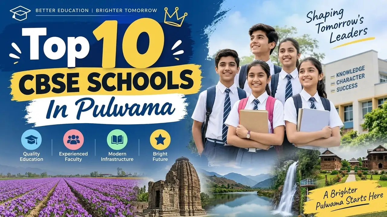 Top 10 CBSE Schools in Pulwama: Ranking, Fees, Facilities & Admission Guide