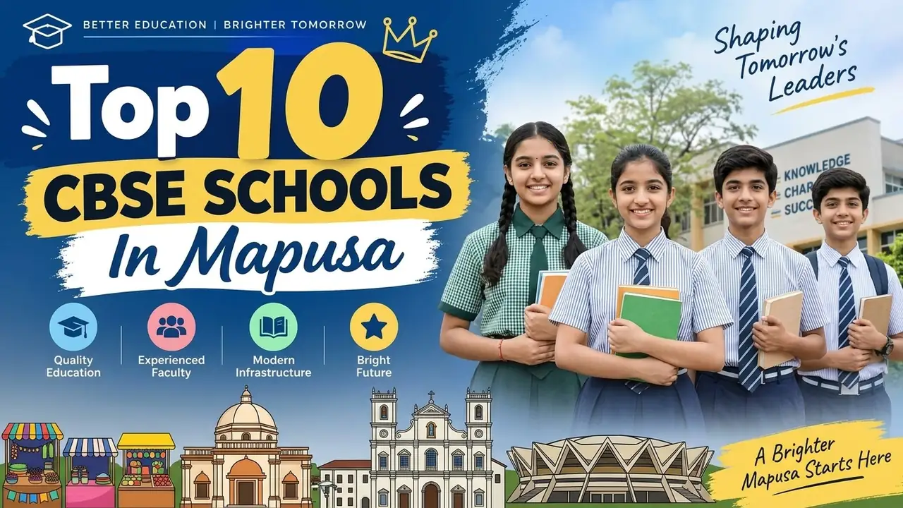 Top 10 CBSE Schools in Mapusa: Ranking, Fees, Facilities & Admission Guide