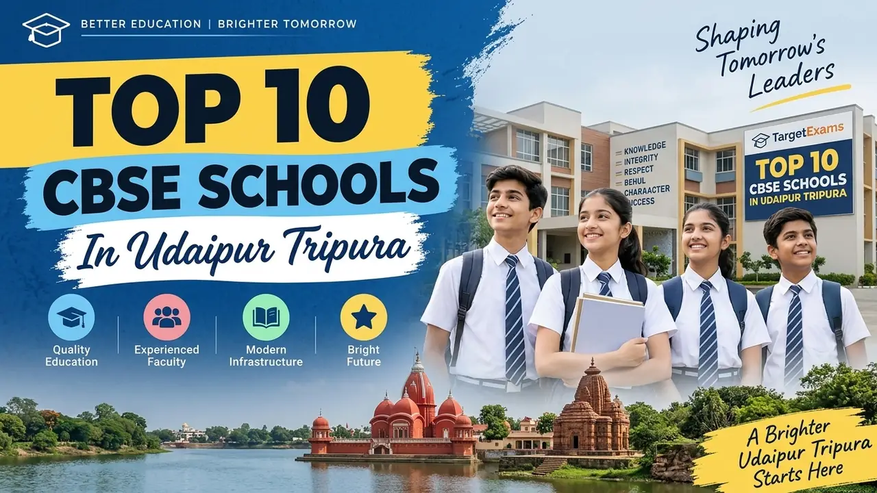 Top 10 CBSE Schools in Udaipur Tripura: Ranking, Fees, Facilities & Admission Guide