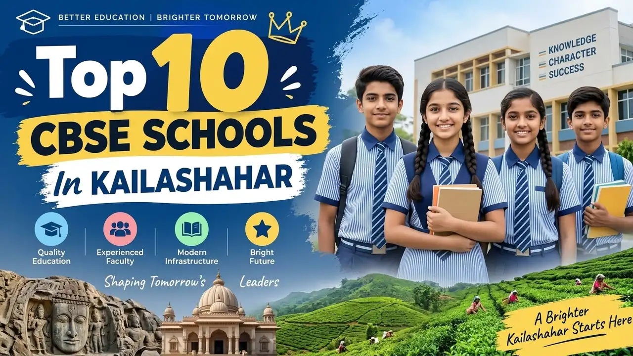 Top 10 CBSE Schools in Kailashahar: Ranking, Fees, Facilities & Admission Guide