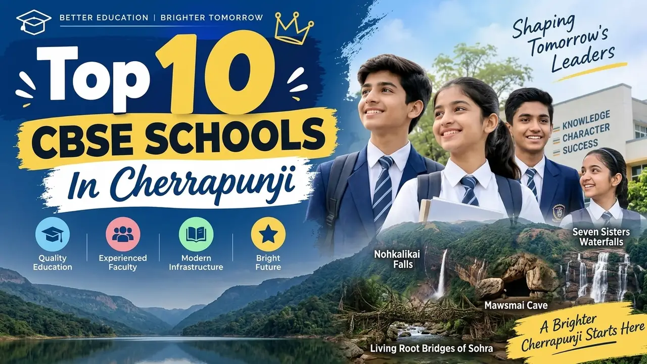 Top 10 CBSE Schools in Cherrapunji: Ranking, Fees, Facilities & Admission Guide